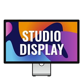 Apple Studio Display 27'/ 5K/ Cristal Estándar/ Soporte con Inclinación Ajustable