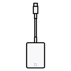 Apple Adaptador usb-c a tarjeta sd V2 MW653ZM/A